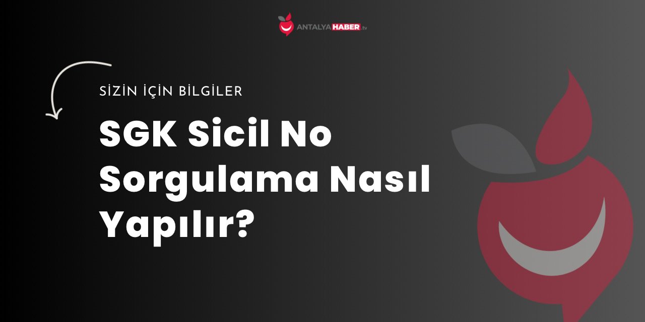 Sgk Sicil No Sorgulama Nas L Yap L R