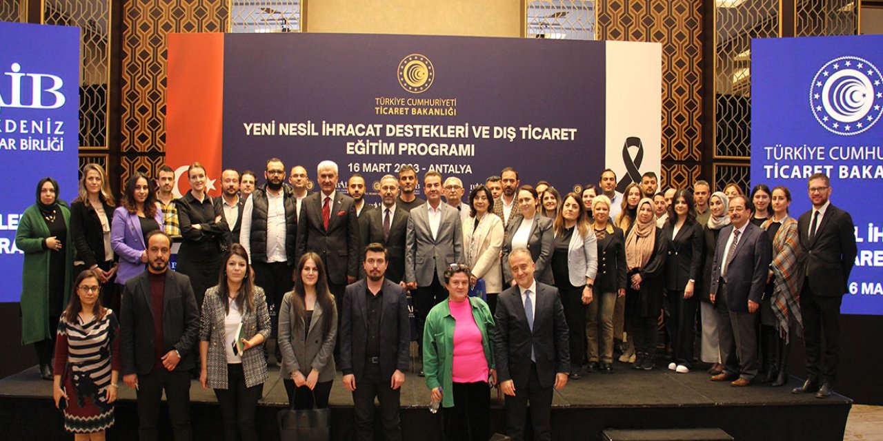 İhracat Destekleri Eğitimi Yapıldı