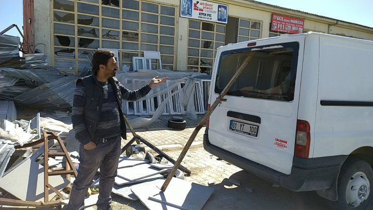 Adıyaman'da fırtınanın neden olduğu hasarın boyutu bir gün sonra ortaya çıktı