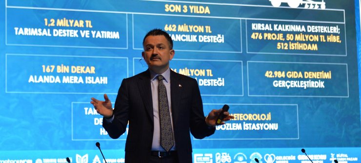 Bakan Pakdemirli: Testiyi kırmadan bugüne geldik, gıda arzı problemi yok