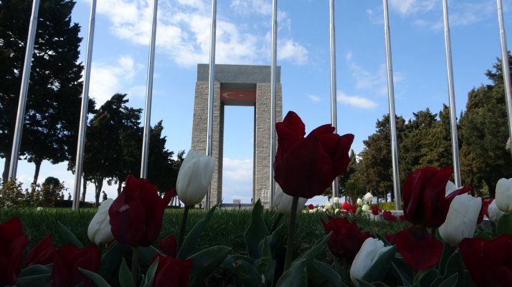 Çanakkale Şehitler Abidesi'nde, 18 Mart için tören hazırlıkları devam ediyor