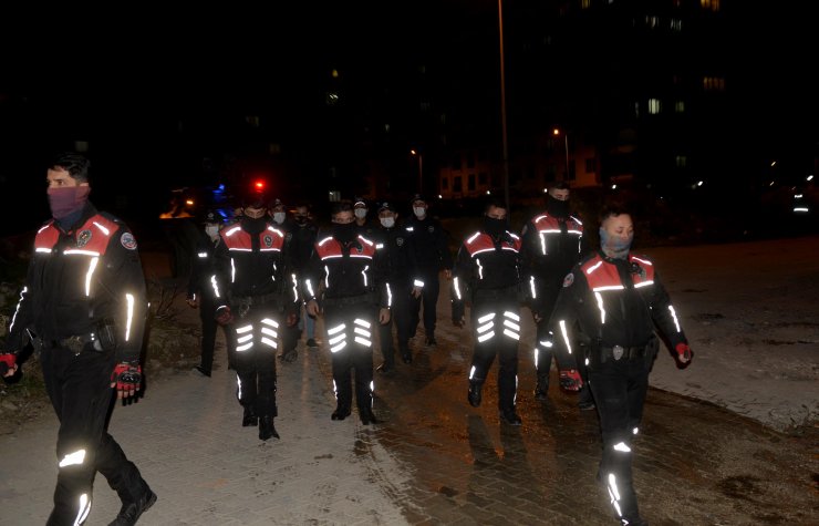 Hatay'da 284 polisle dron destekli asayiş ve trafik uygulaması