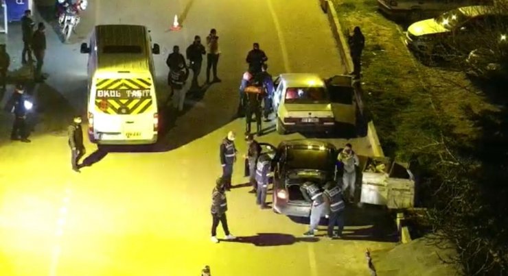 Hatay'da 284 polisle dron destekli asayiş ve trafik uygulaması