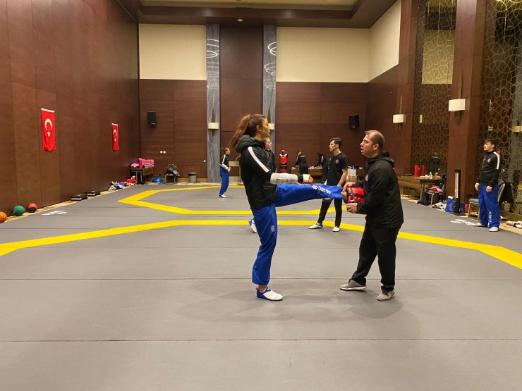 Kadın Tekvando Milli Takımı, Konya'da olimpiyatlara hazırlanıyor