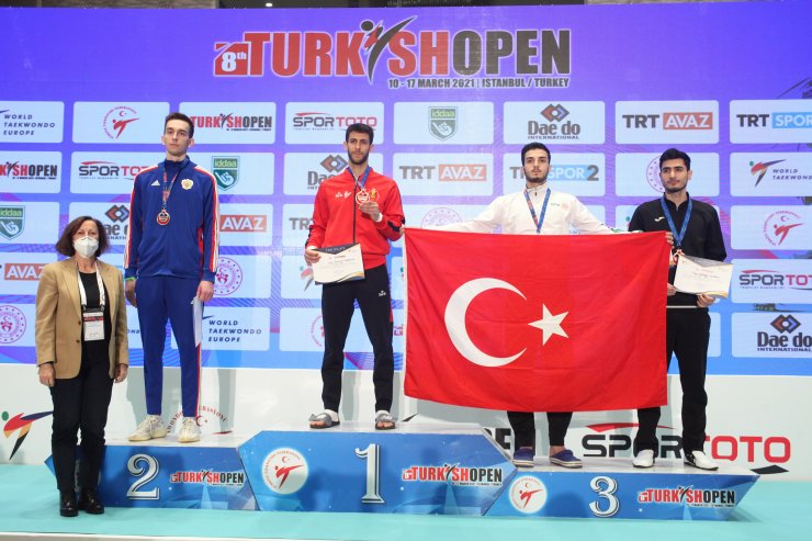 Turkish Open 2021'de millilerden 1 altın, 1 gümüş, 3 bronz madalya