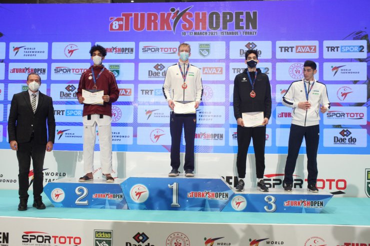 Turkish Open 2021'de millilerden 1 altın, 1 gümüş, 3 bronz madalya