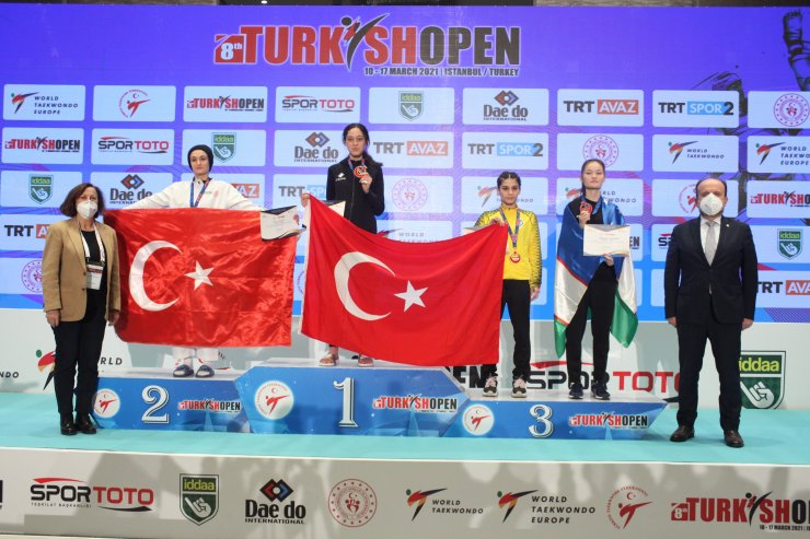 Turkish Open 2021'de millilerden 1 altın, 1 gümüş, 3 bronz madalya