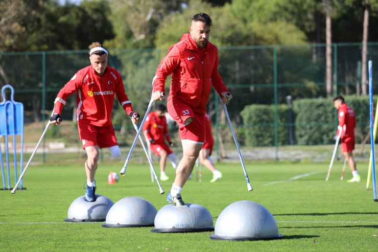 Ampute Milli Futbol Takımı, Avrupa Şampiyonası Hazırlıklarına Başladı