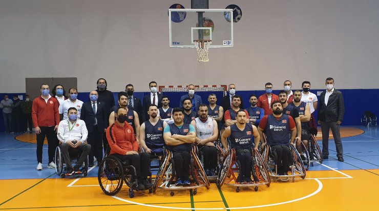 Tekerlekli Sandalye Basketbol A Milli Erkek Takımı, Kemer'de Kampa Girdi