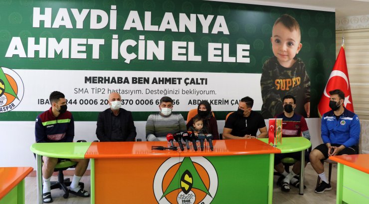 Aytemiz Alanyaspor, Minik Ahmet İçin Kampanya Başlattı