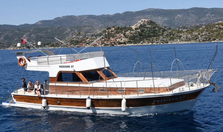 Kekova'da Rus Turist Hareketliliği