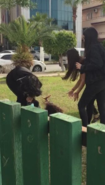 Hatay'da Kızların Tekme Tokat Kavgası Kamerada