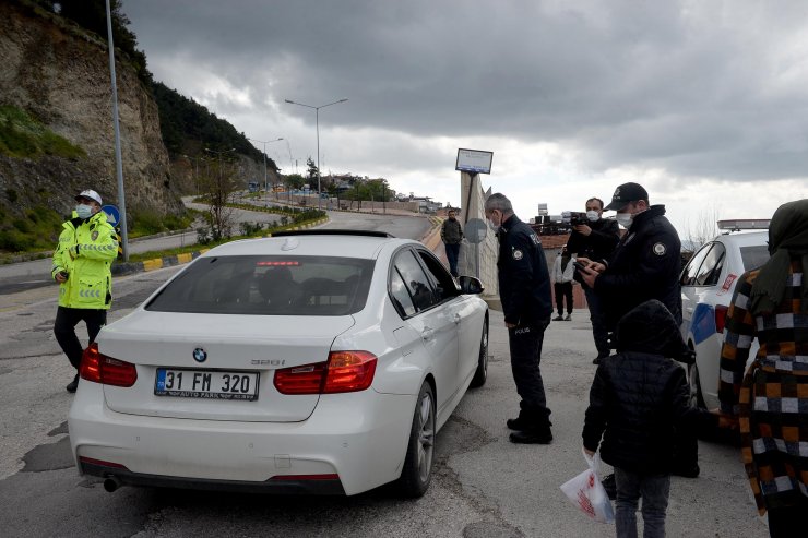 Hatay'da 215 Polisle Asayiş Ve Trafik Uygulaması