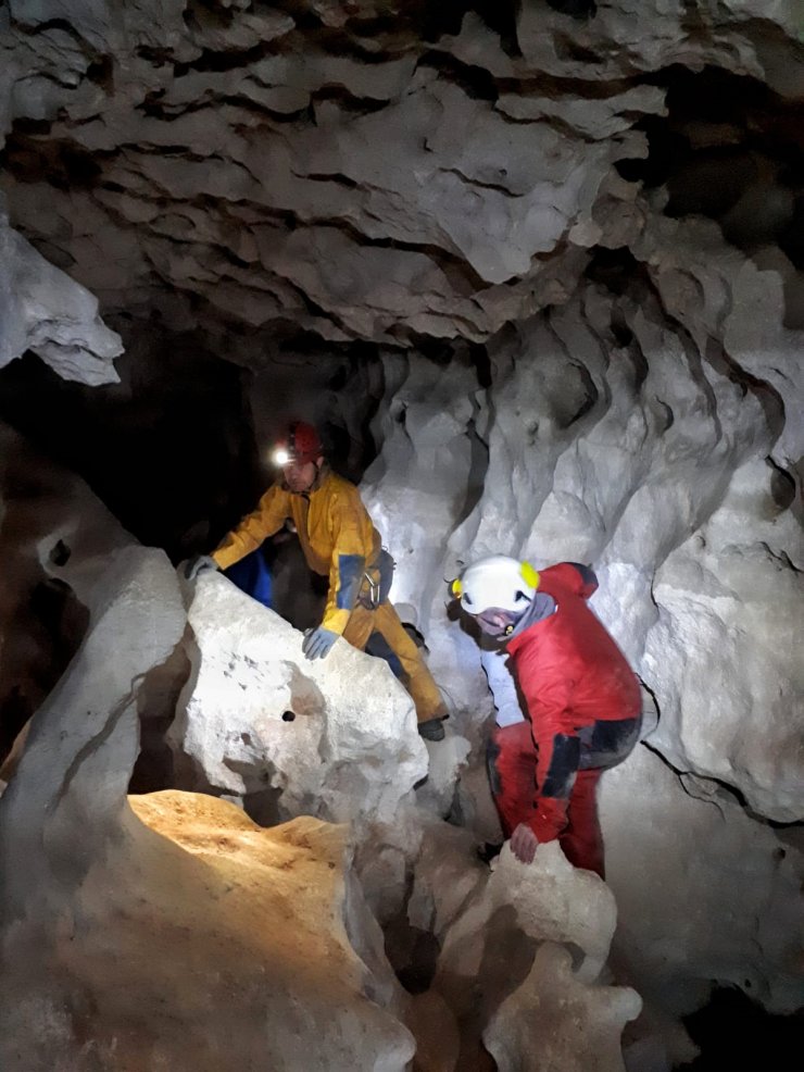 İnsuyu Mağarası'nın Gizemli Galerileri Keşfediliyor