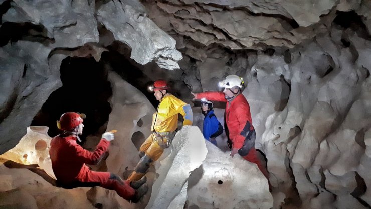 İnsuyu Mağarası'nın Gizemli Galerileri Keşfediliyor