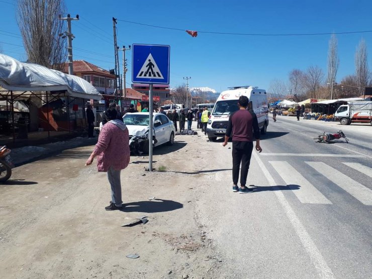 Muğla'da Otomobille Çarpışan Motosiklet Sürücüsü Öldü