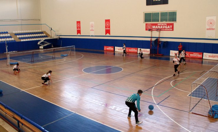 Goalball Milli Takımı Manavgat'ta Kampta