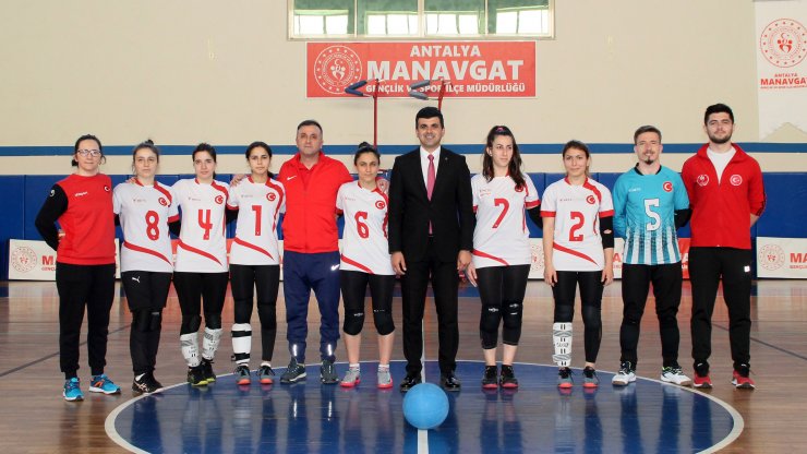 Goalball Milli Takımı Manavgat'ta Kampta