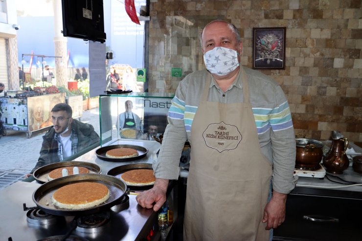 Pandemide Satışları Yüzde 50 Azalan Künefeci Esnafı, Yaz Sezonundan Umutlu