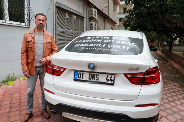 90 Bin Euroya Aldığı Sıfır Kilometre Cipi Boyalı Çıktı