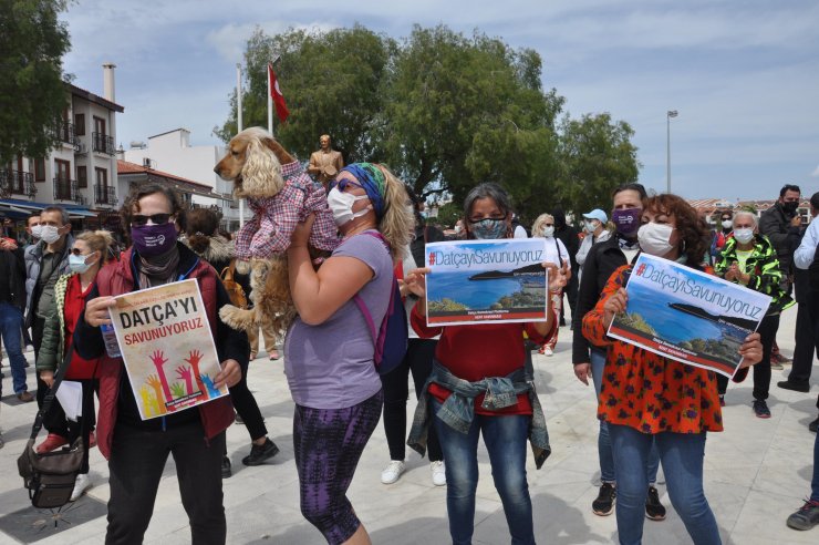 'datça Cennet Kalsın' Eylemi