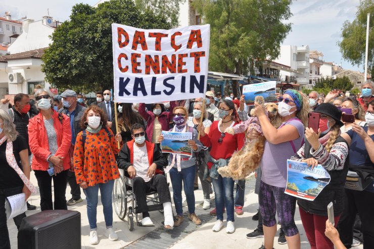 'datça Cennet Kalsın' Eylemi