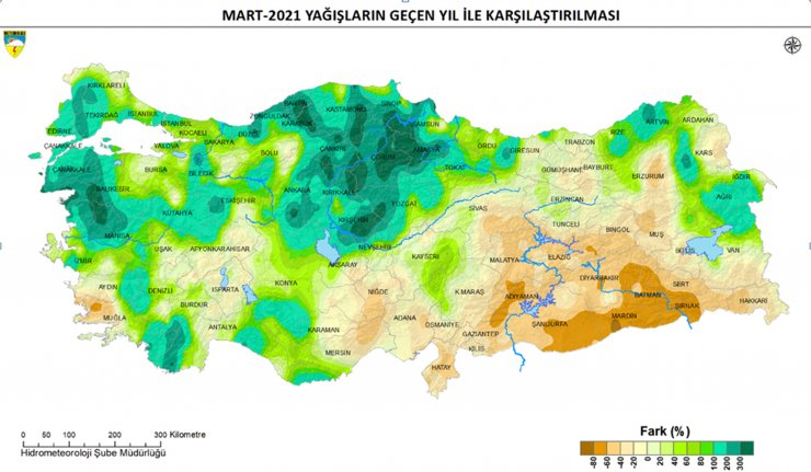 Mart Ayında Yağış Bereketi