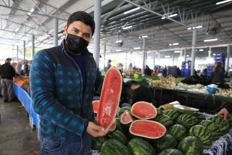 Tanesi 80 Lira Olan Karpuz Dilimle Satılıyor