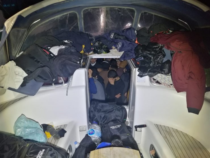 Datça'da 114 Kaçak Göçmen Ve 2 Organizatör Yakalandı 