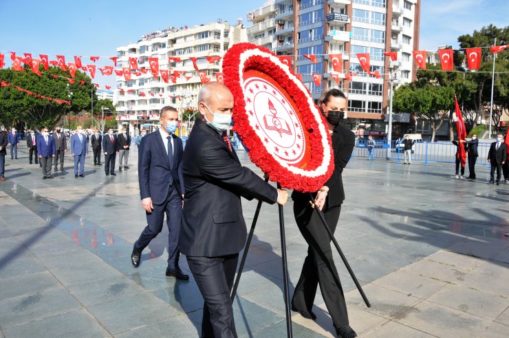 Antalya'da Koronavirüs Tedbirli 23 Nisan Töreni