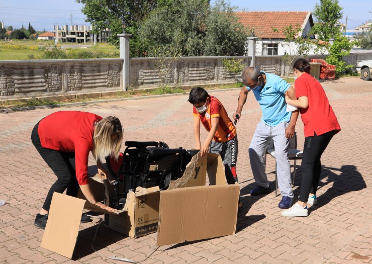 Çalınan Akülü Sandalyesinin Yerine Yenisi Alındı