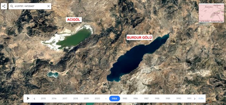 Gölleri Vuran Kuraklık, 36 Yıllık Uydu Fotoğraflarıyla Belgelendi
