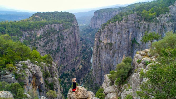 Doğa Harikası Kanyonlar Turist Bekliyor