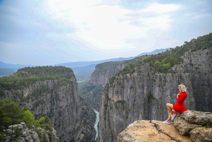 Doğa Harikası Kanyonlar Turist Bekliyor