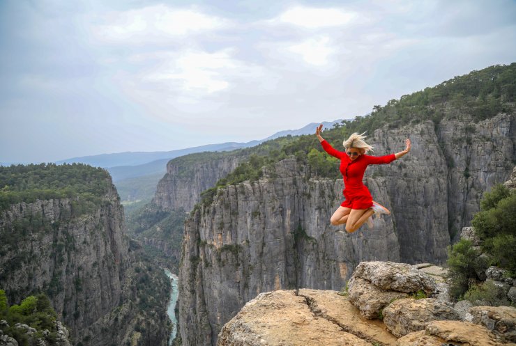 Doğa Harikası Kanyonlar Turist Bekliyor