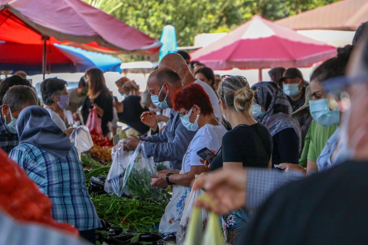 Antalya'da 'tam Kapanma' Öncesi Yoğunluk