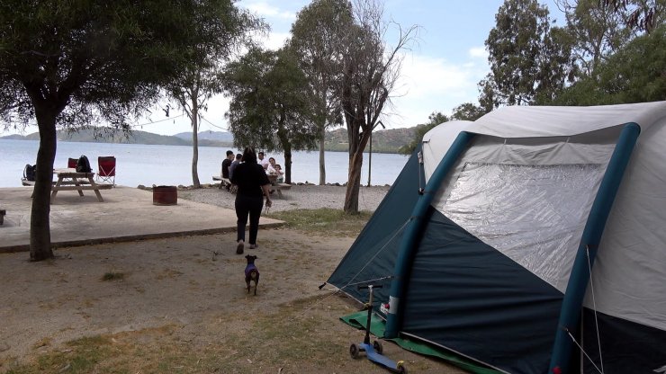 Marmaris'te Karavan Ve Çadırcılar Kamp Alanlarını Doldurdu