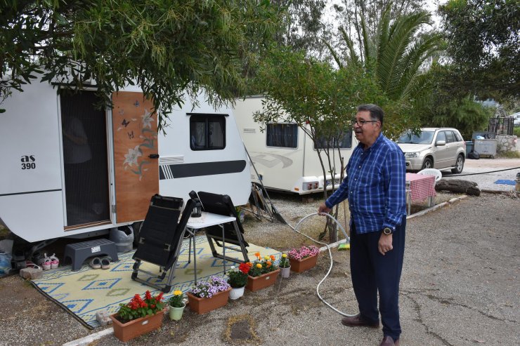 Marmaris'te Karavan Ve Çadırcılar Kamp Alanlarını Doldurdu