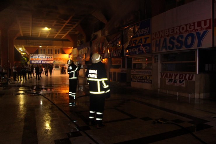 Adana Otogarı'nda Korkutan Yangın