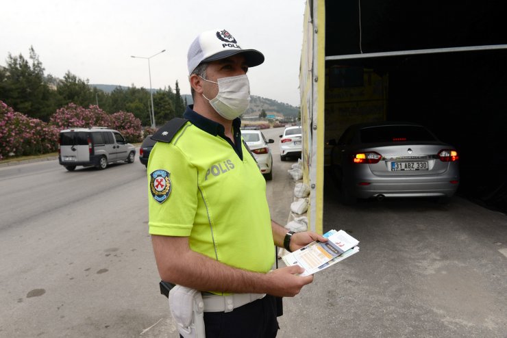 Hatay’da Sürücülere, 'yaşam Tüneli Çadırı'nda Videolu Bilgilendirme