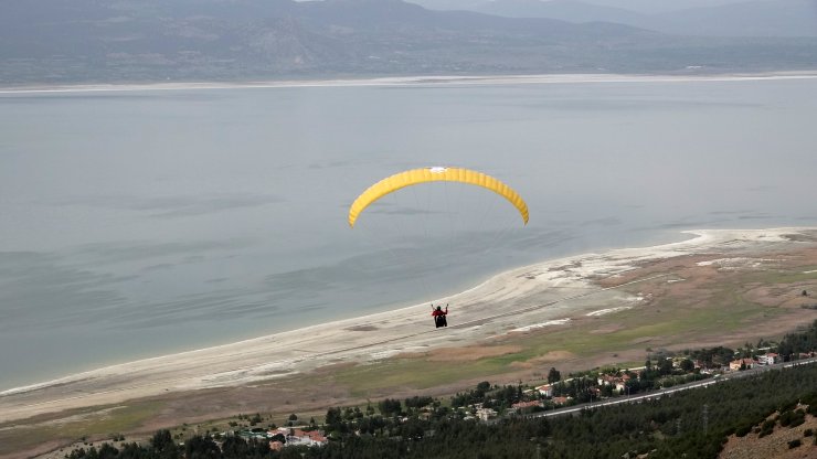 Burdur'da Yamaç Paraşütü İlgisi