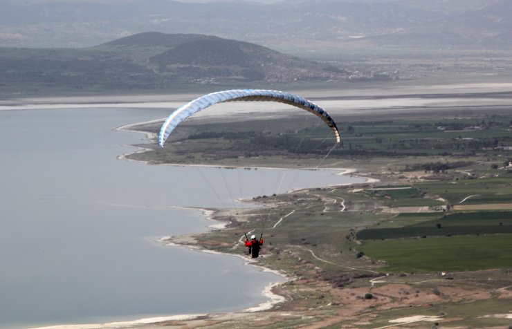 Burdur'da Yamaç Paraşütü İlgisi