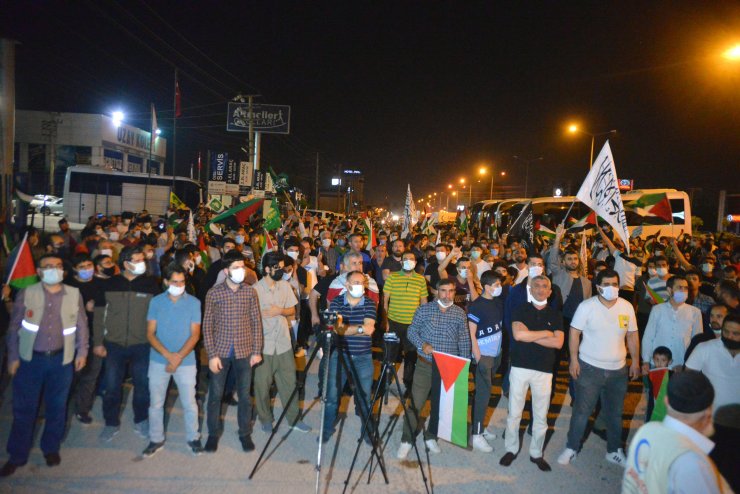 27 Sivil Toplum Kuruluşu, Abd Konsolosluğu Önünde İsrail'in Saldırılarını Protesto Etti