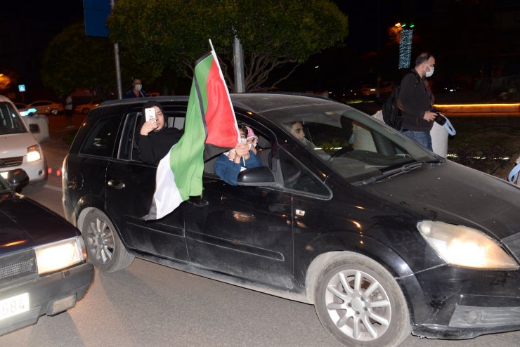 Hatay'da, İsrail'in Mescid-i Aksa Saldırıları Protesto Edildi