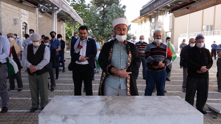 Burdur'da Kudüs Şehitleri İçin Gıyabi Cenaze Namazı