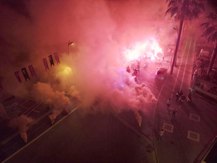 Marmaris'te '19 Mayıs' Kutlamalarında Polis Korteji