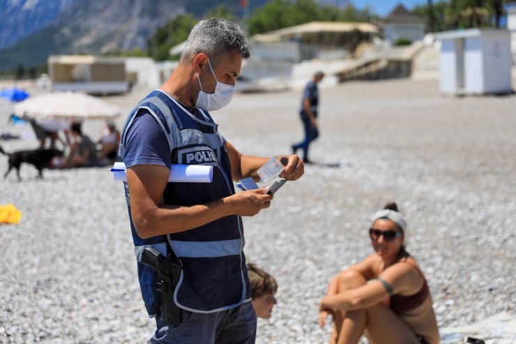 Polis Sahilde Yerleşik Yabancı Aradı