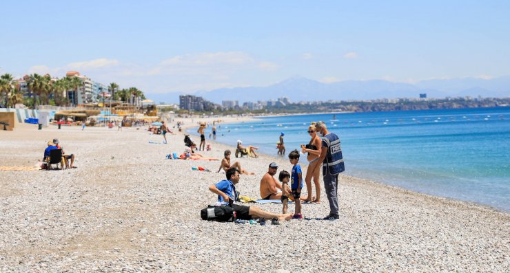 Polis Sahilde Yerleşik Yabancı Aradı