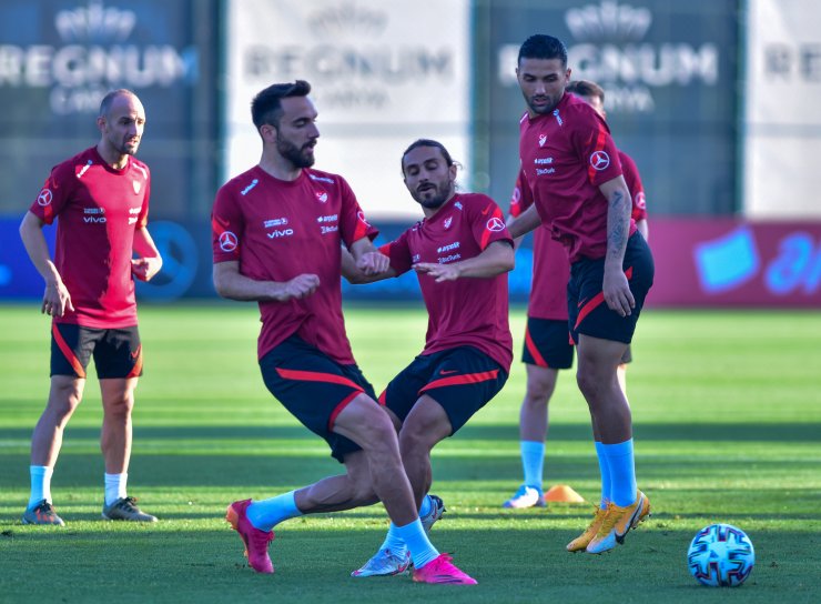 A Milli Futbol Takımı, Azerbaycan Maçı Hazırlıklarını Tamamladı