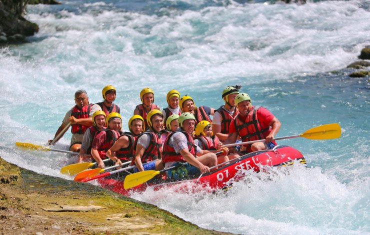 Köprülü Kanyon'da Rafting Rezervasyonları Alınmaya Başladı